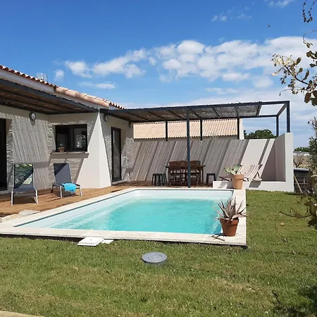 Cosy In Valiere With Private Pool, Cleaning Included Willa